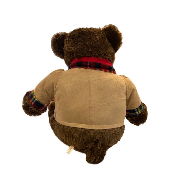 Dan Dee Collectors Choice Red Barn Toys 2018 Holiday 23" Plush Brown Bear Stuffe - Picture 12 of 16